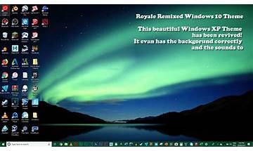Royale Remixed Theme for Windows - Download it from Habererciyes for free